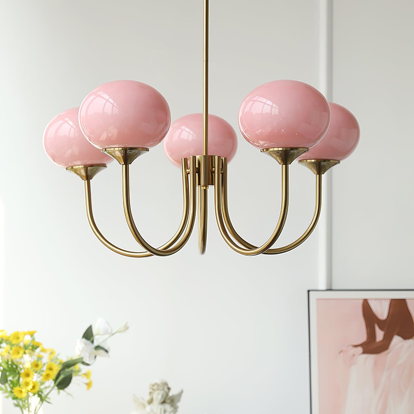 Kronleuchter mit Marshmallow-Form