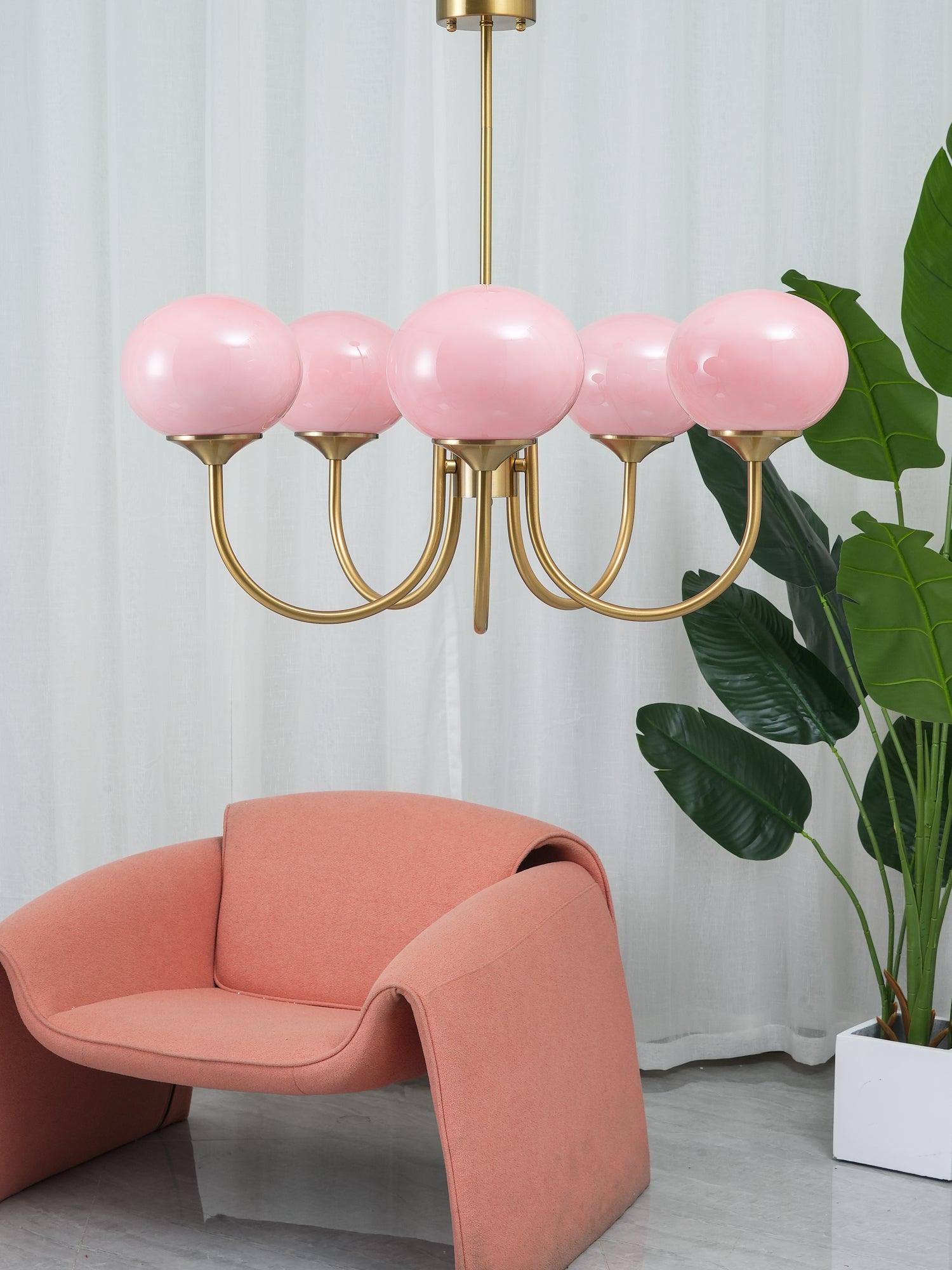 Kronleuchter mit Marshmallow-Form