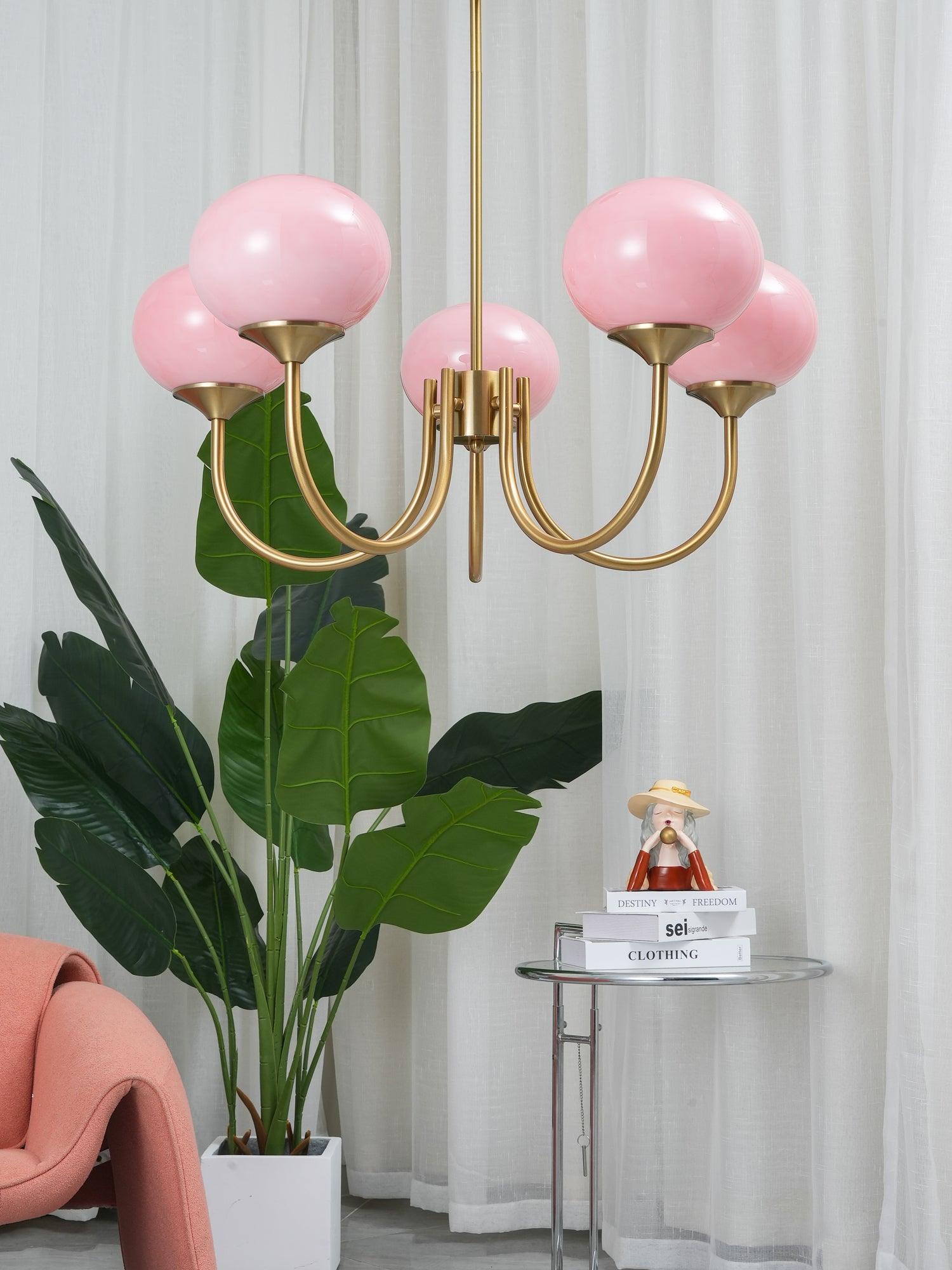 Kronleuchter mit Marshmallow-Form