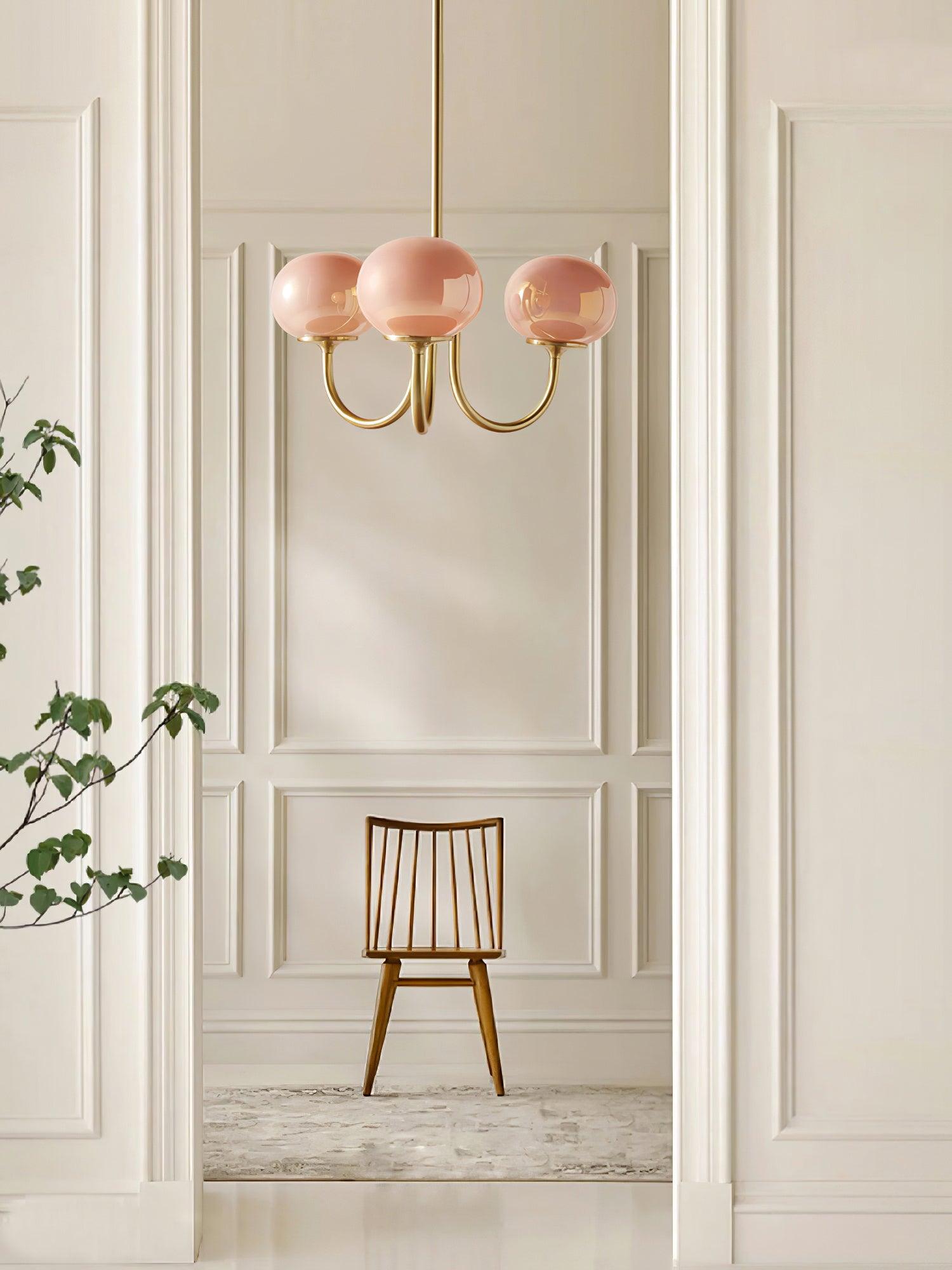 Kronleuchter mit Marshmallow-Form