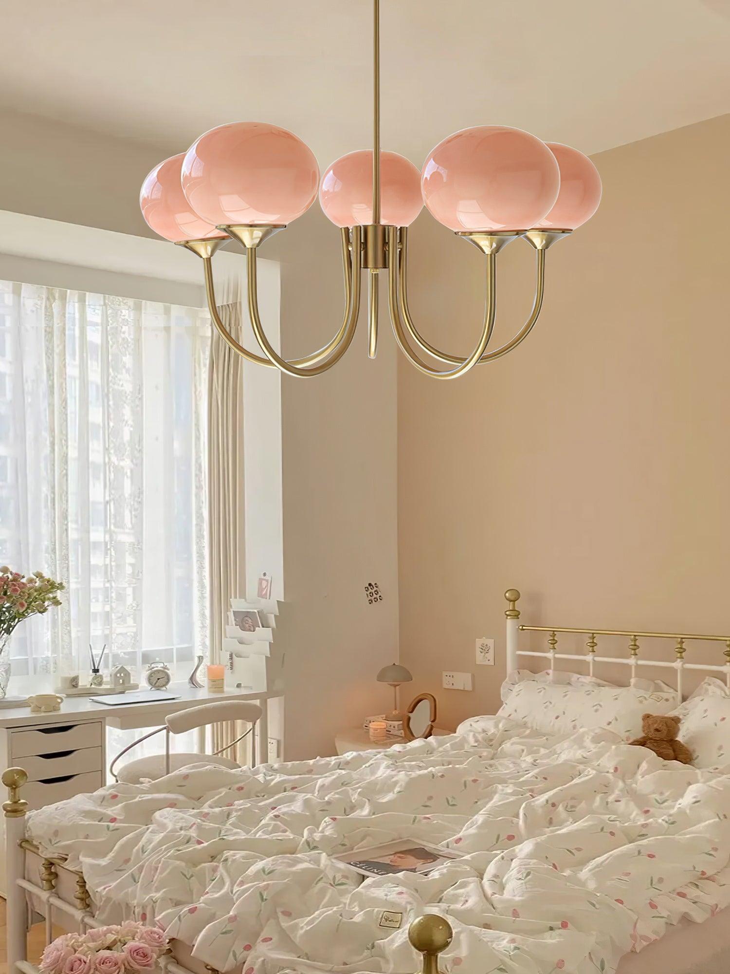Kronleuchter mit Marshmallow-Form