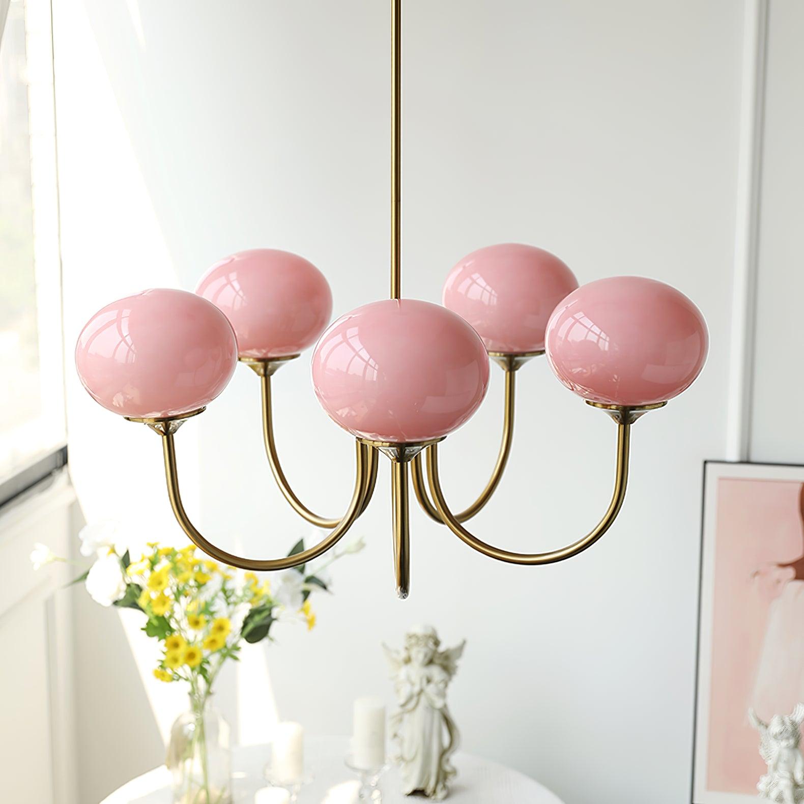 Kronleuchter mit Marshmallow-Form