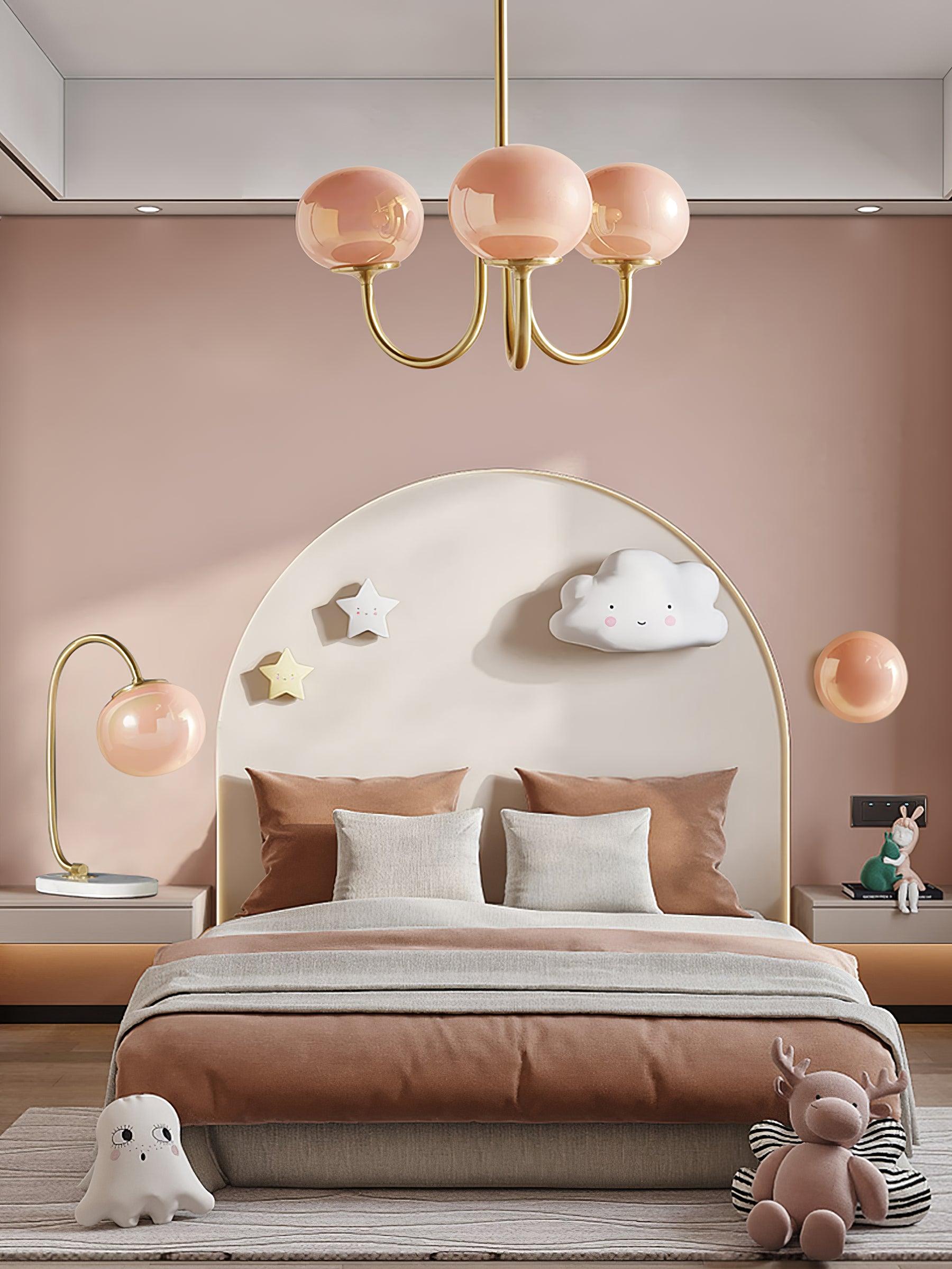 Kronleuchter mit Marshmallow-Form