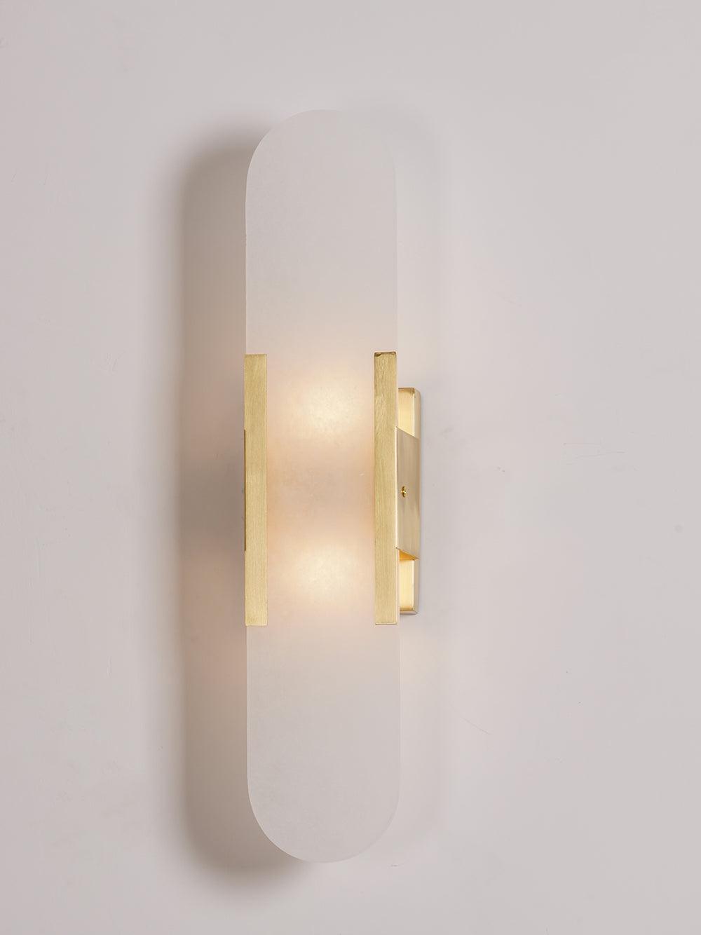 Wandleuchte mit Alabastermuster