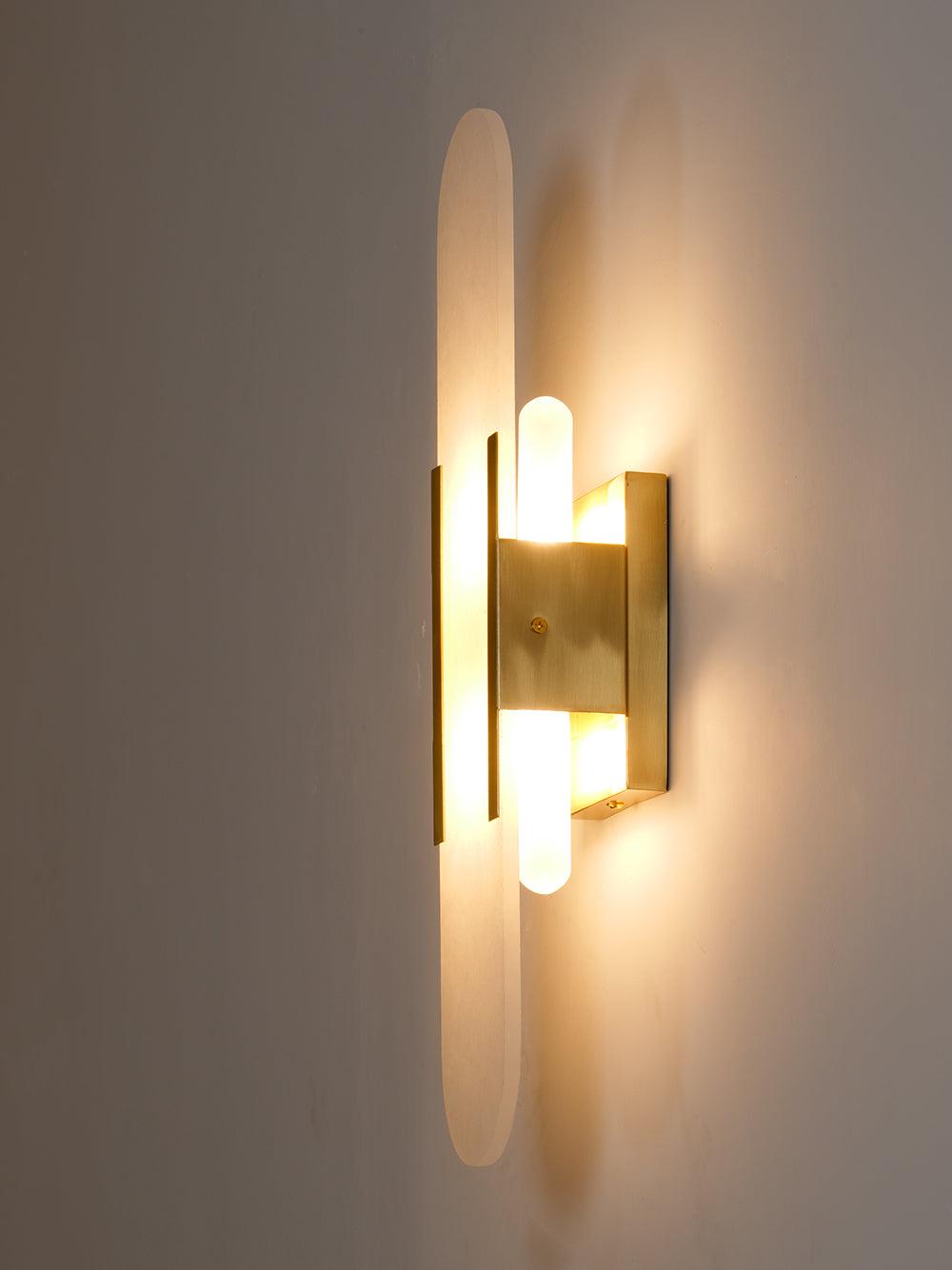 Wandleuchte mit Alabastermuster