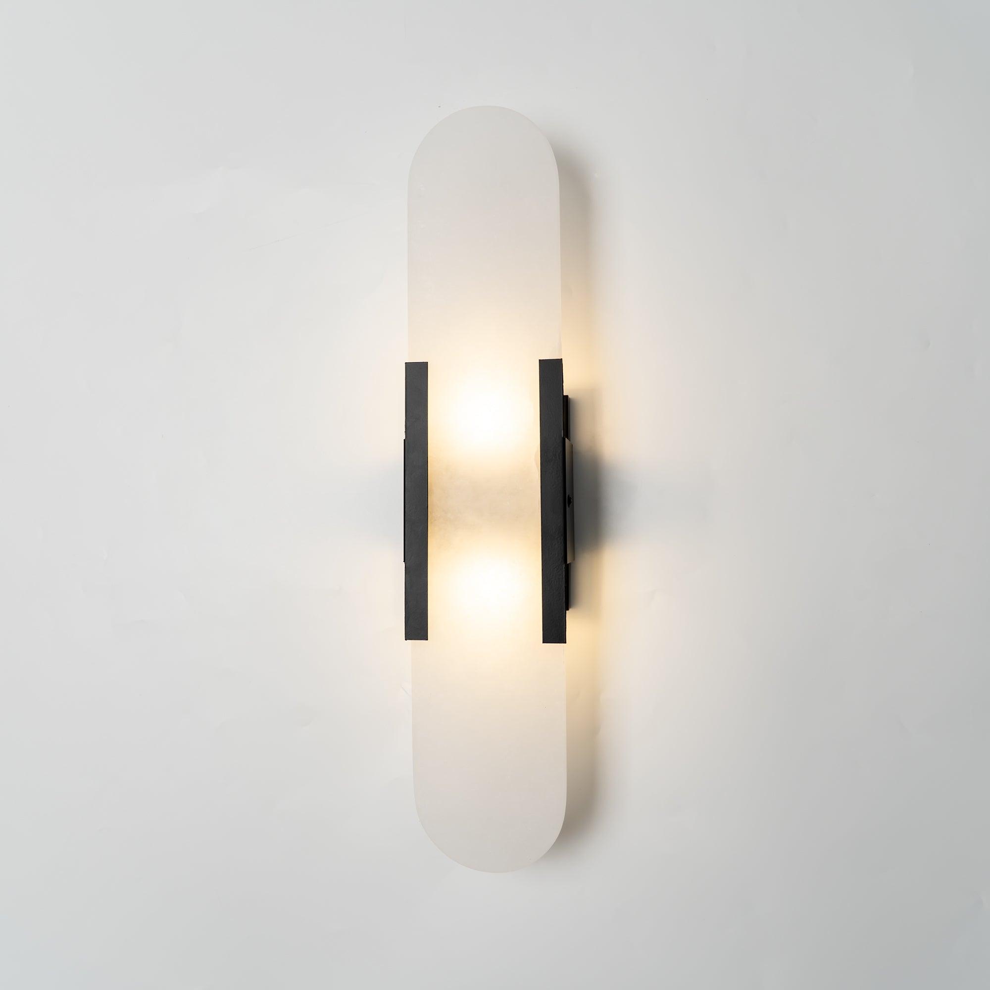 Wandleuchte mit Alabastermuster