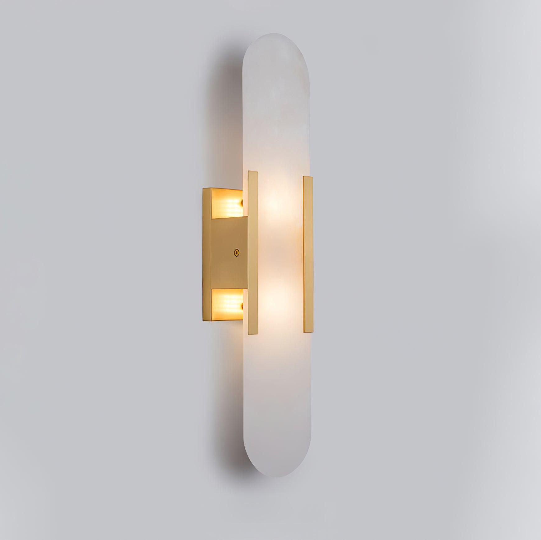 Wandleuchte mit Alabastermuster