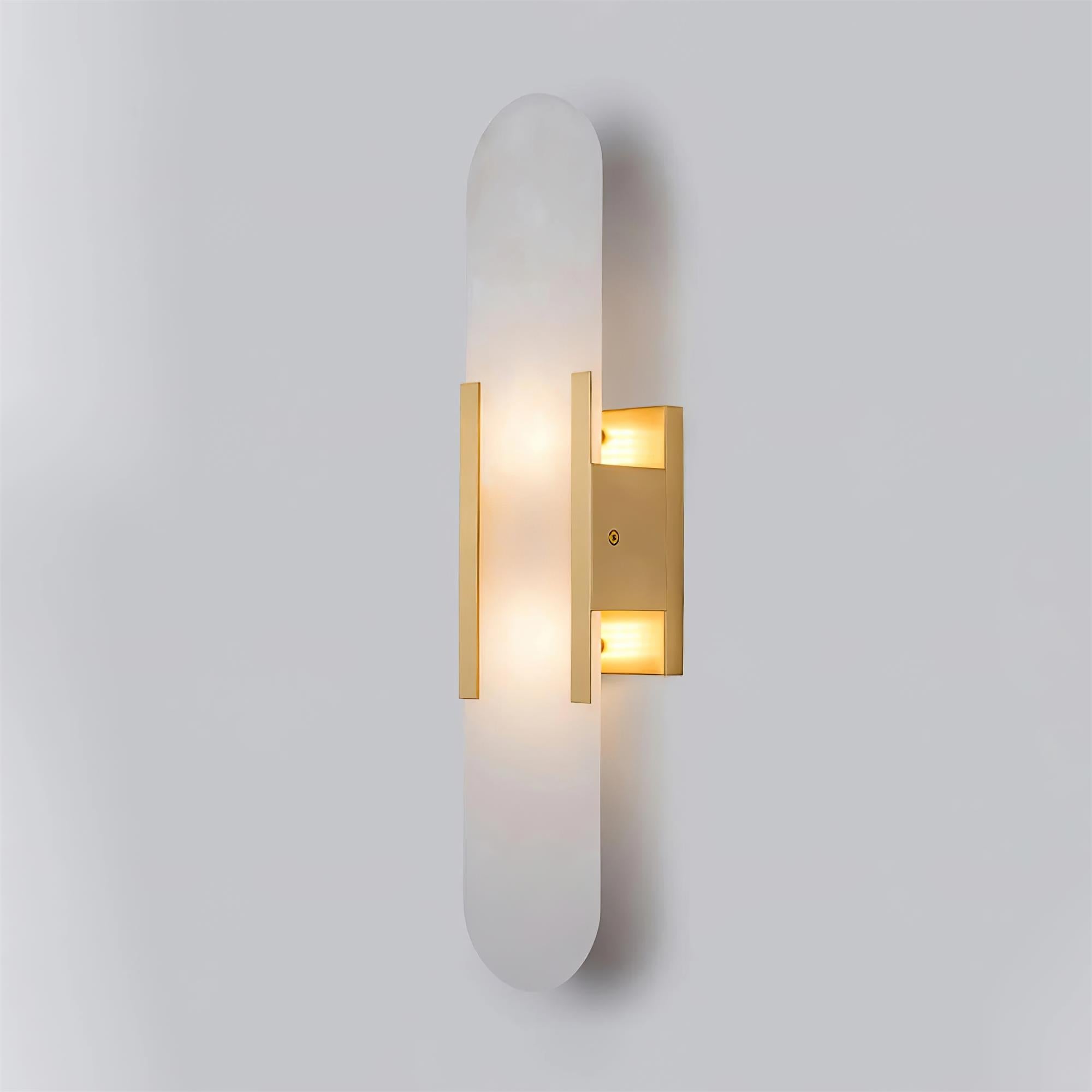 Wandleuchte mit Alabastermuster