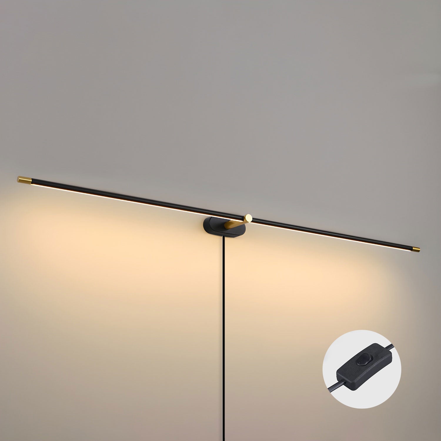 Schlanke lineare Wandleuchte