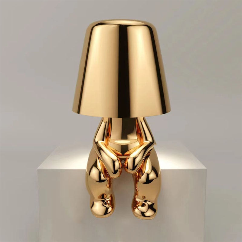 Figurale Tischlampe