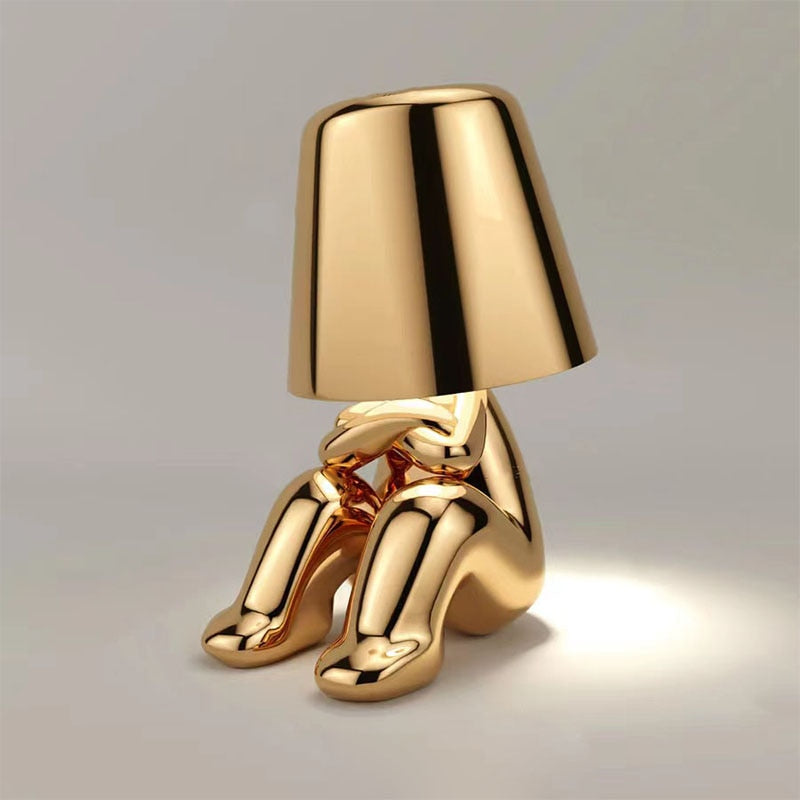 Figurale Tischlampe