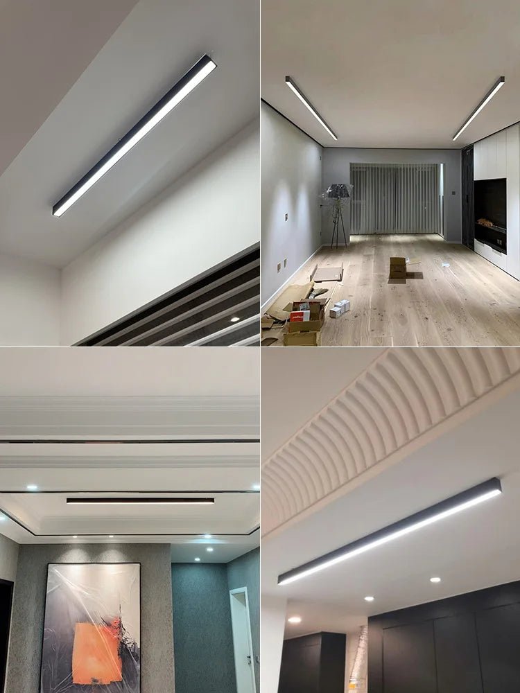 Funktionale Deckenlampe für Innenräume integriert