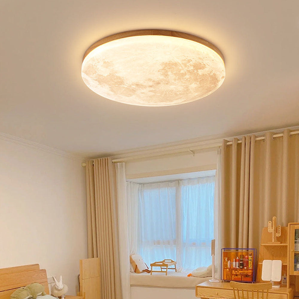 Mond Runde LED Deckenleuchte