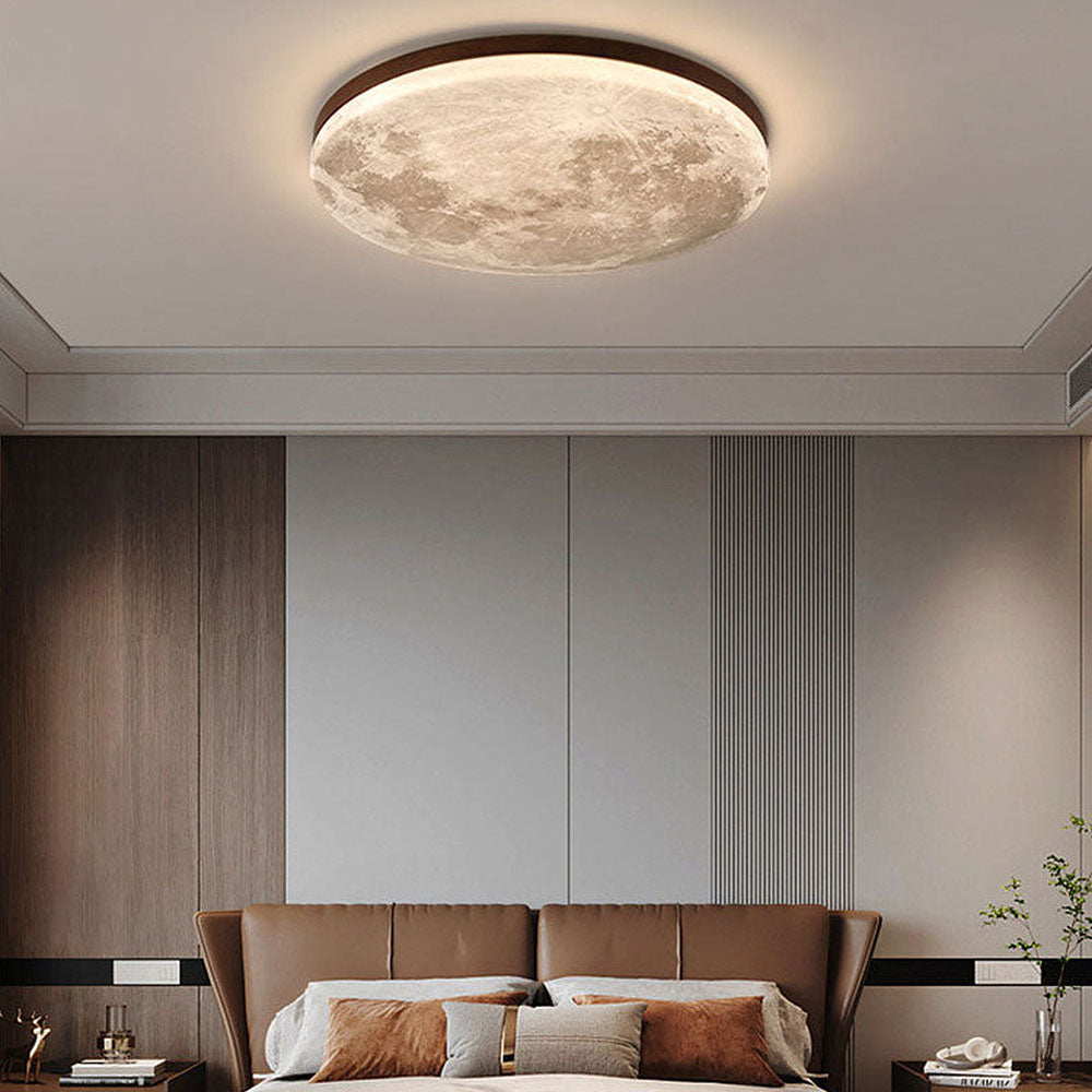 Mond Runde LED Deckenleuchte