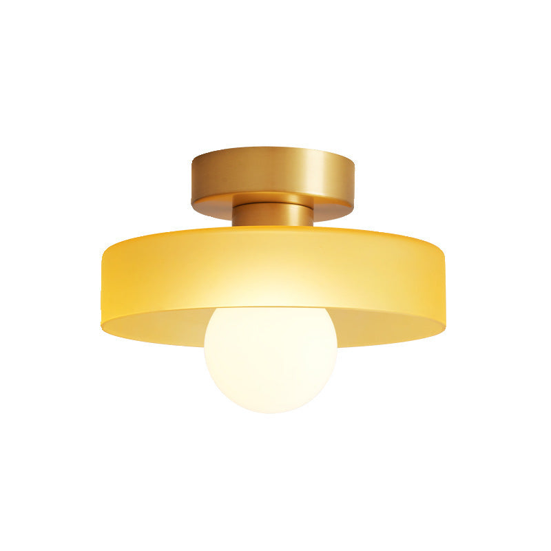 Deckenlampen mit Glasschirmen