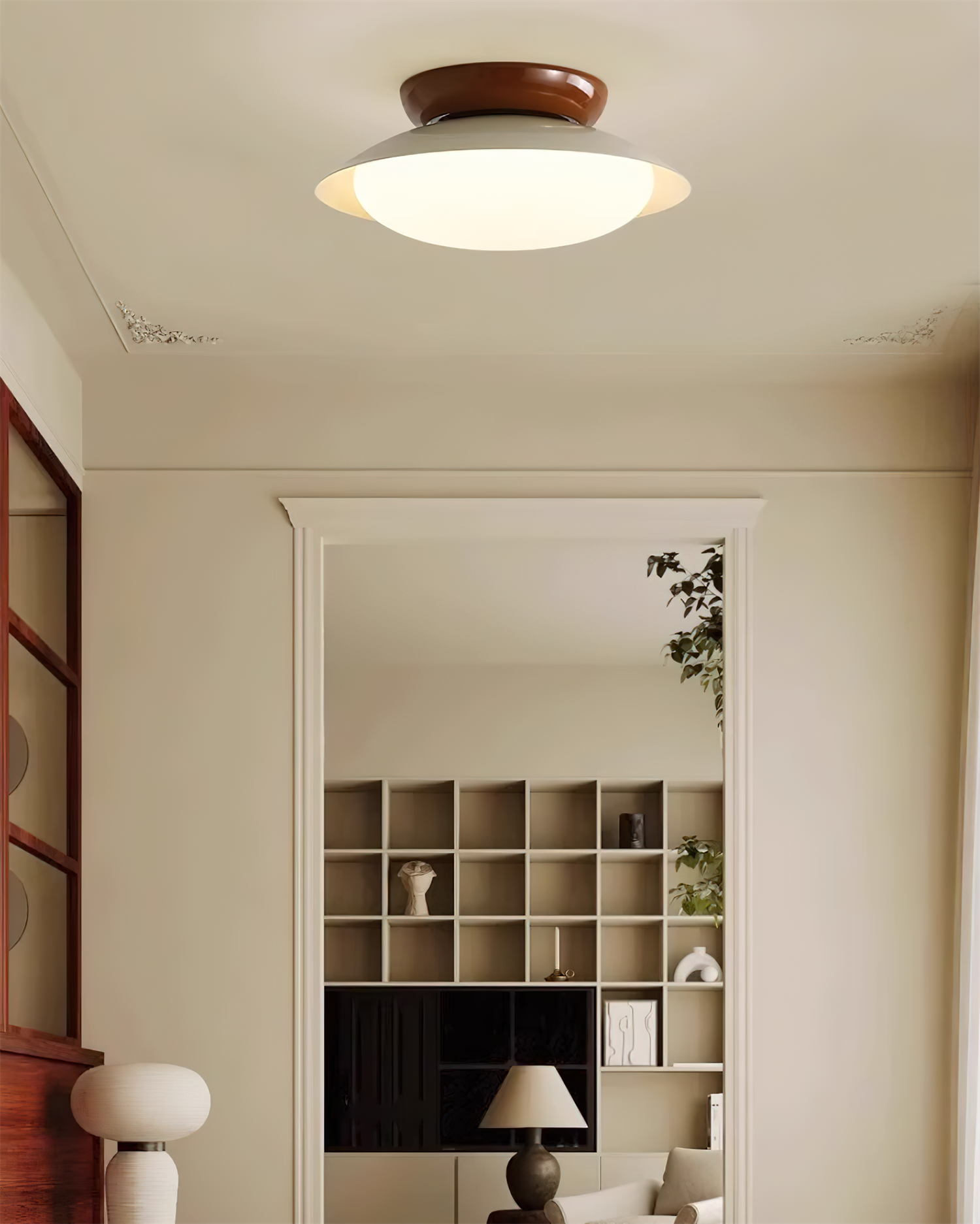 Kuppelförmige LED-Deckenleuchte