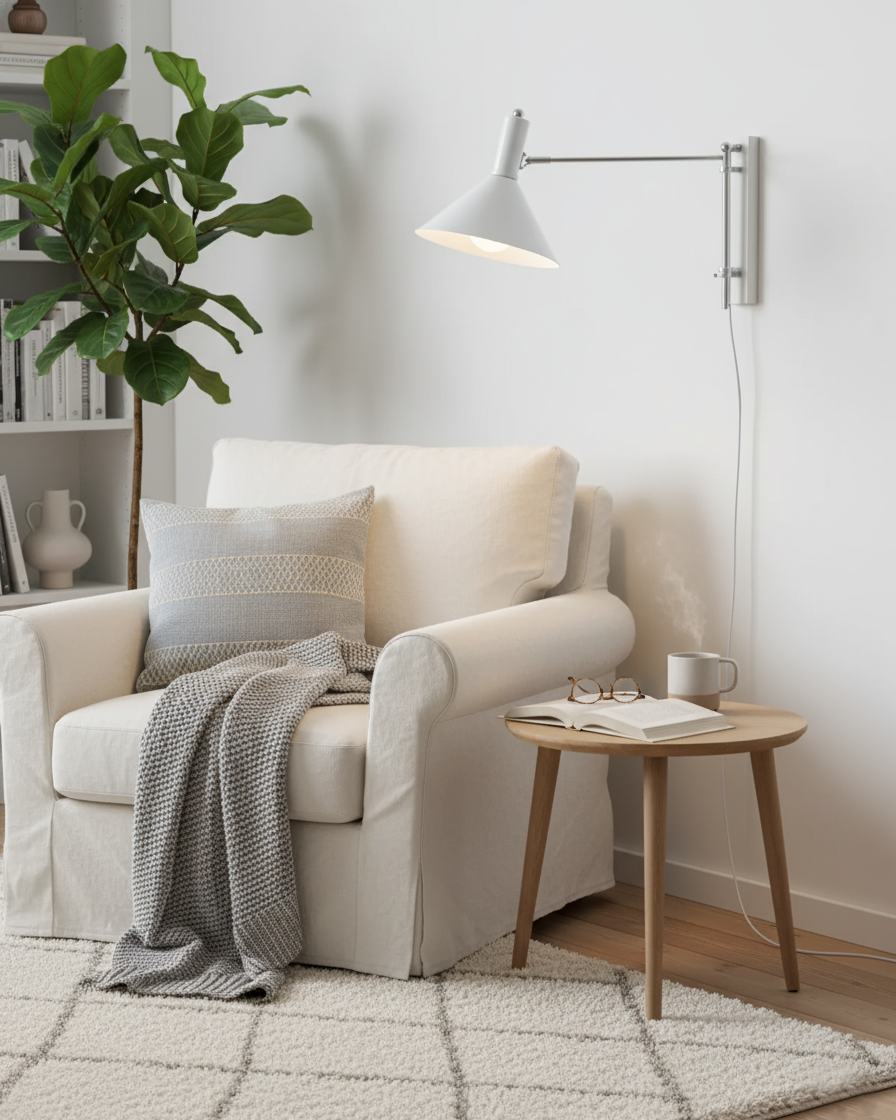Verstellbare Schwenk-Wandlampe
