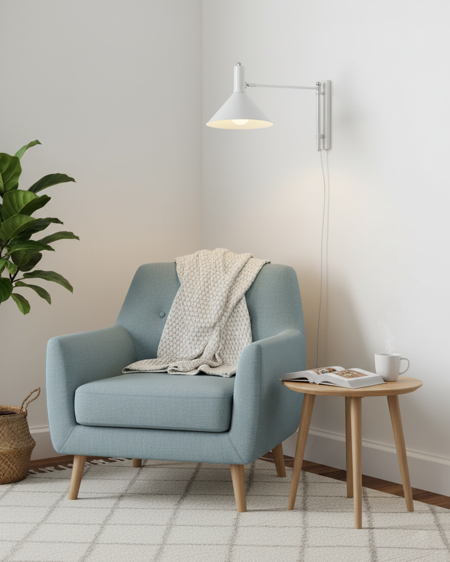Verstellbare Schwenk-Wandlampe