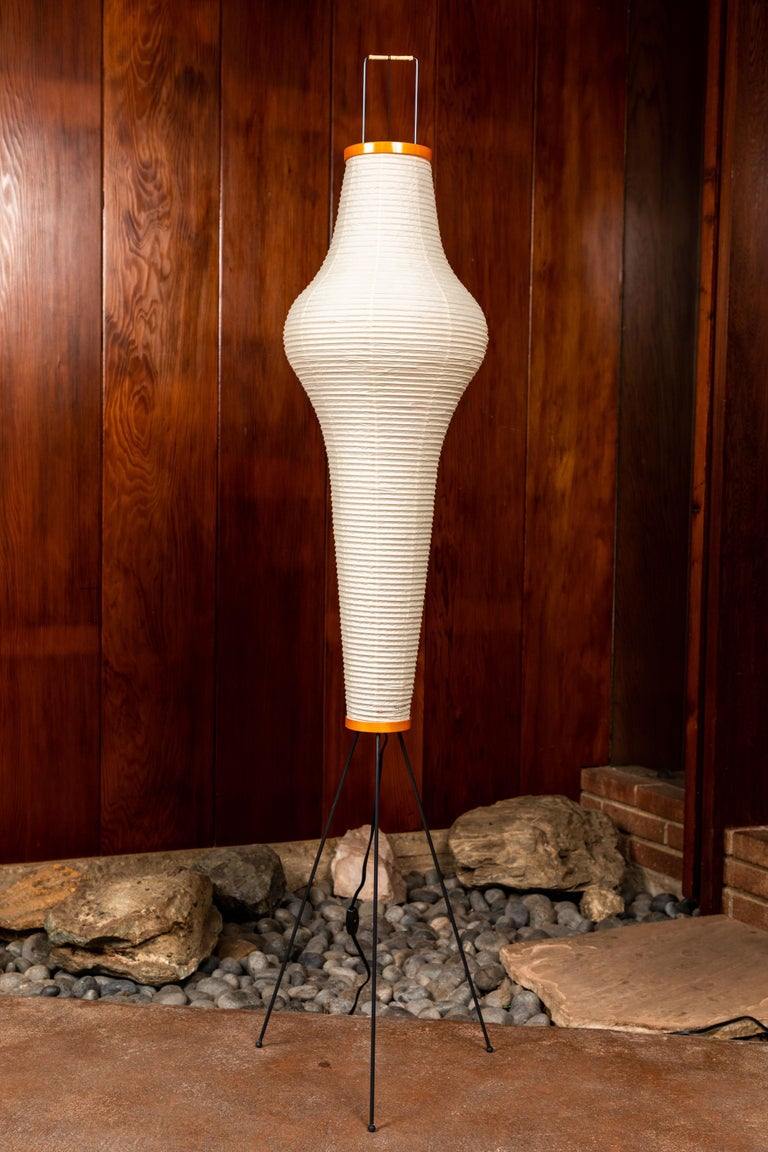 Reispapier Stehlampe | Wohnzimmer
