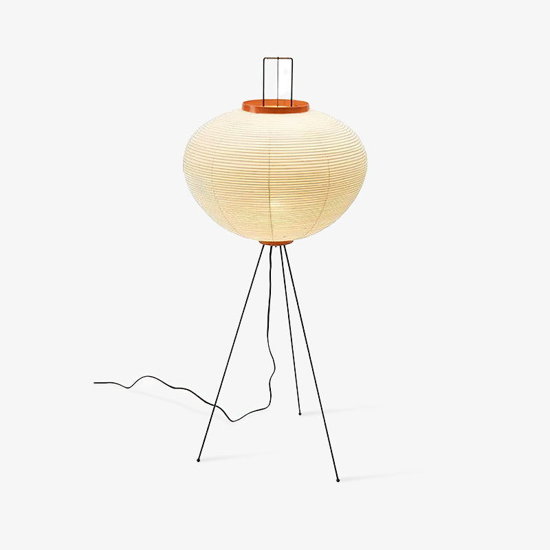 Reispapier Stehlampe | Wohnzimmer