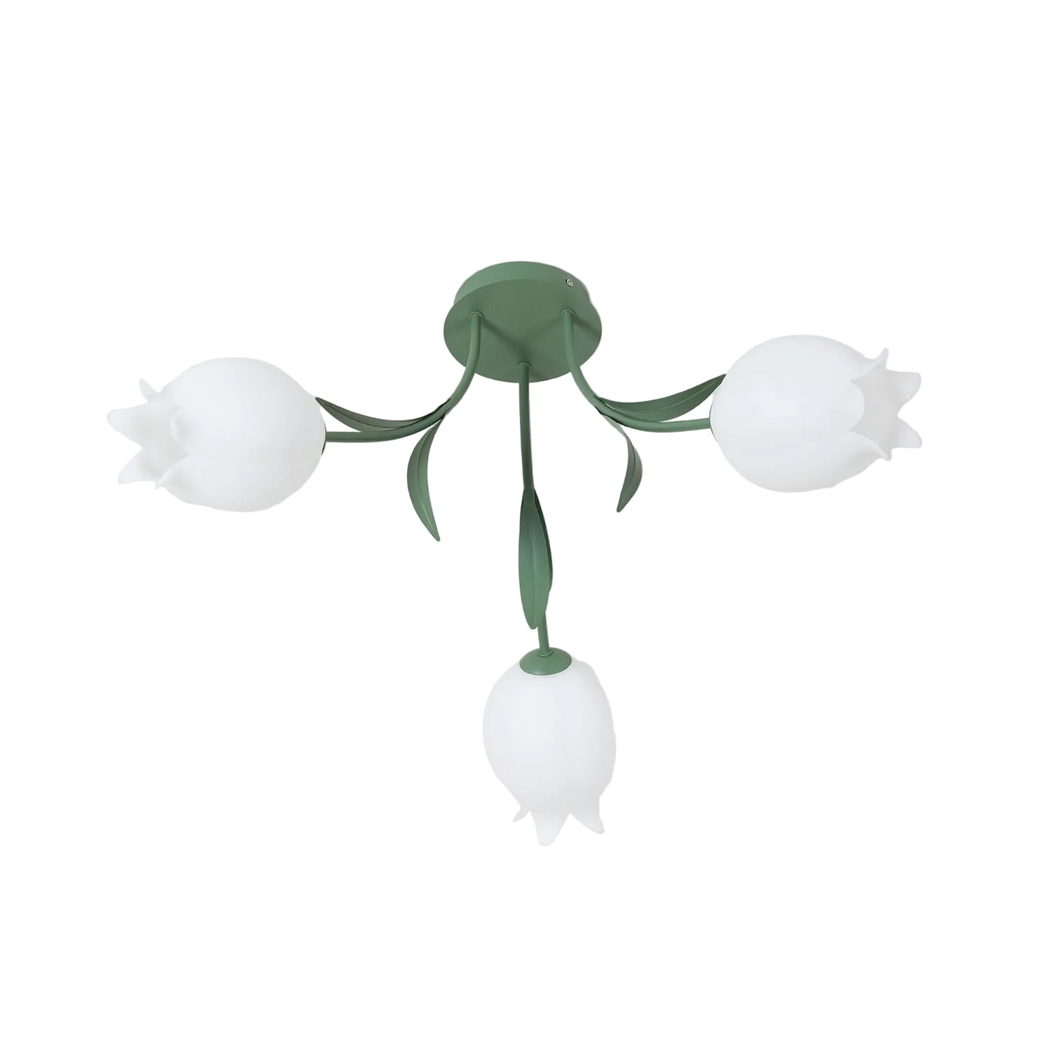 LED-Deckenleuchte in Blumenform