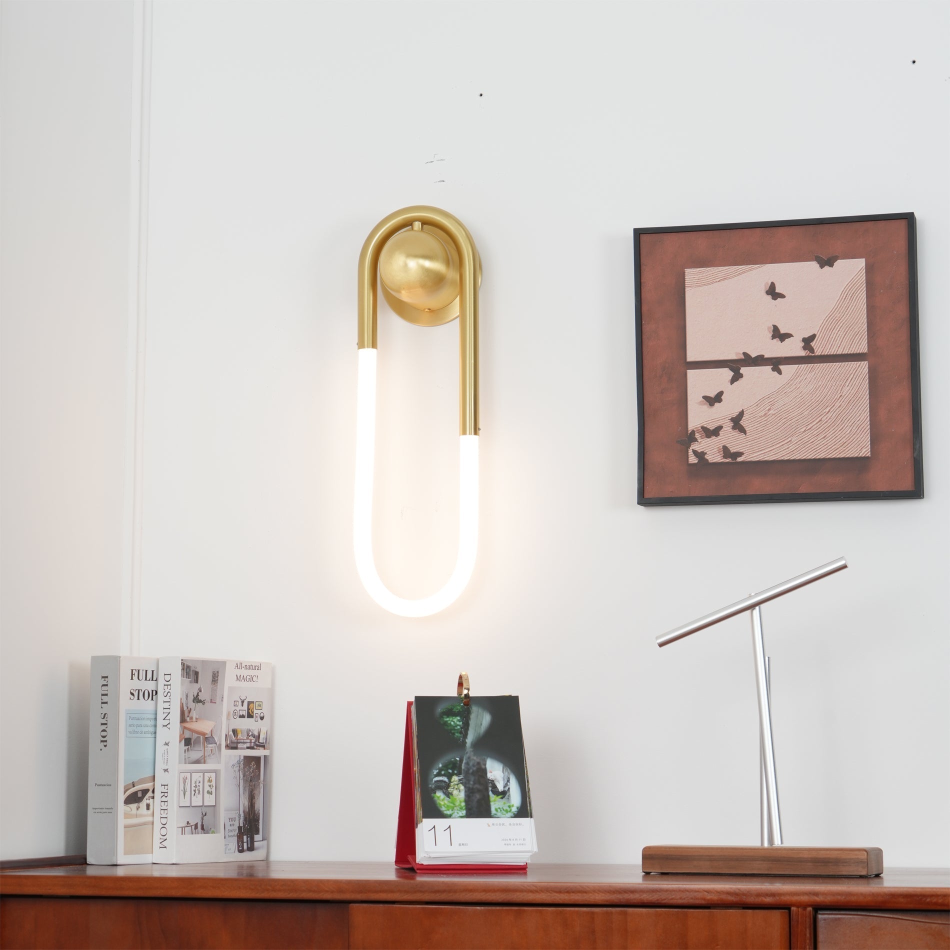 Vertikale LED-Wandleuchte