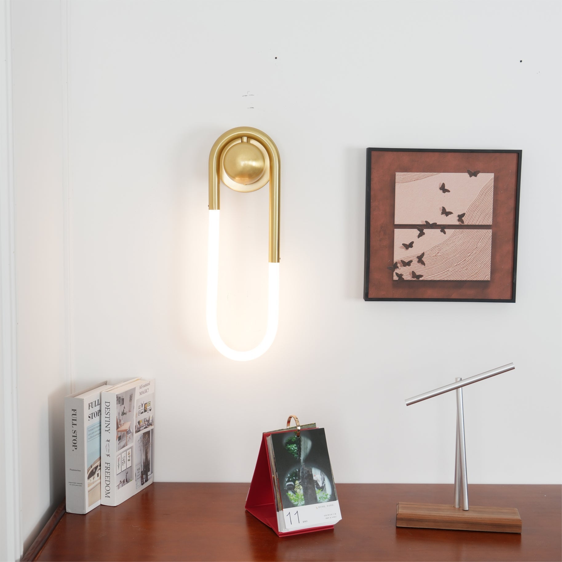 Vertikale LED-Wandleuchte