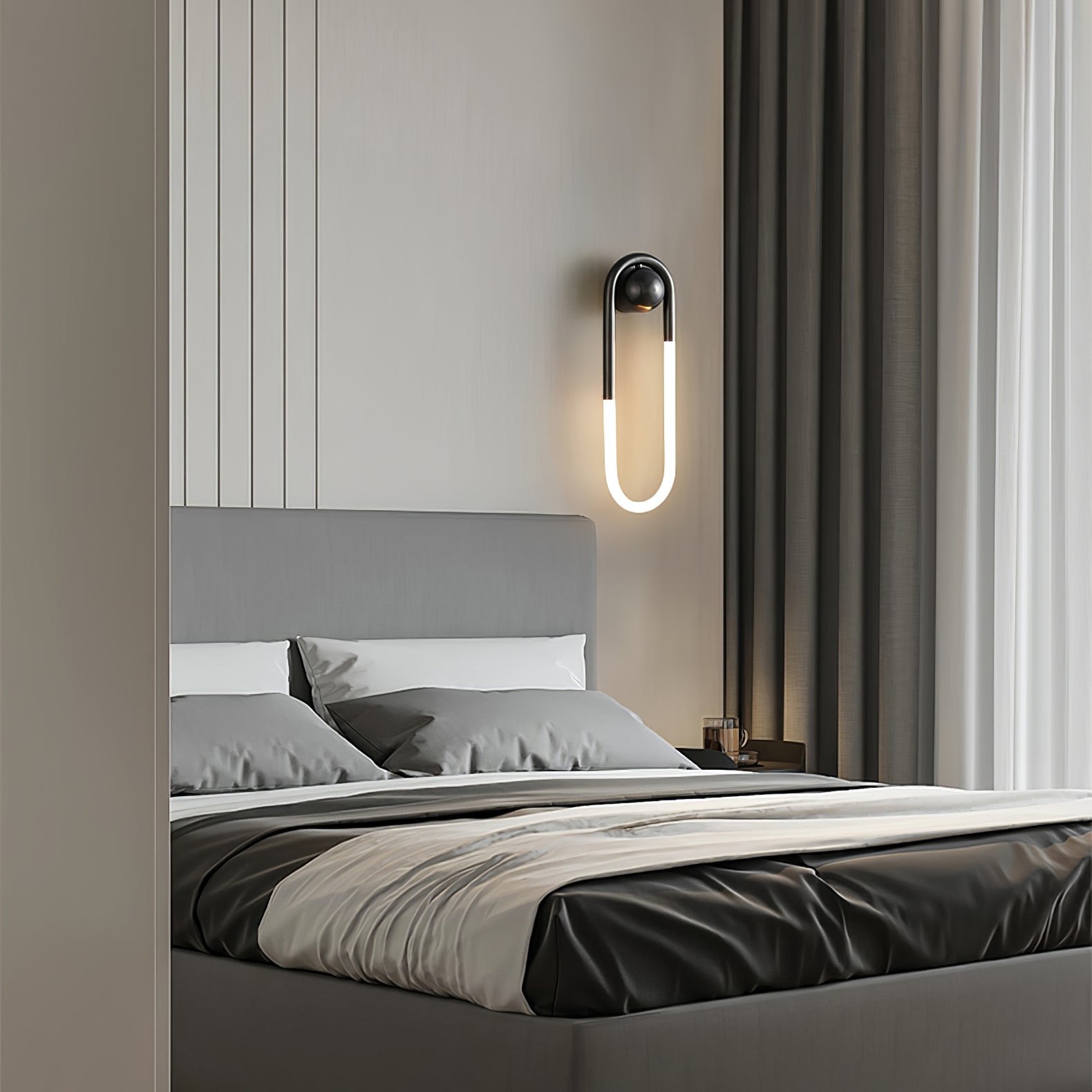 Vertikale LED-Wandleuchte