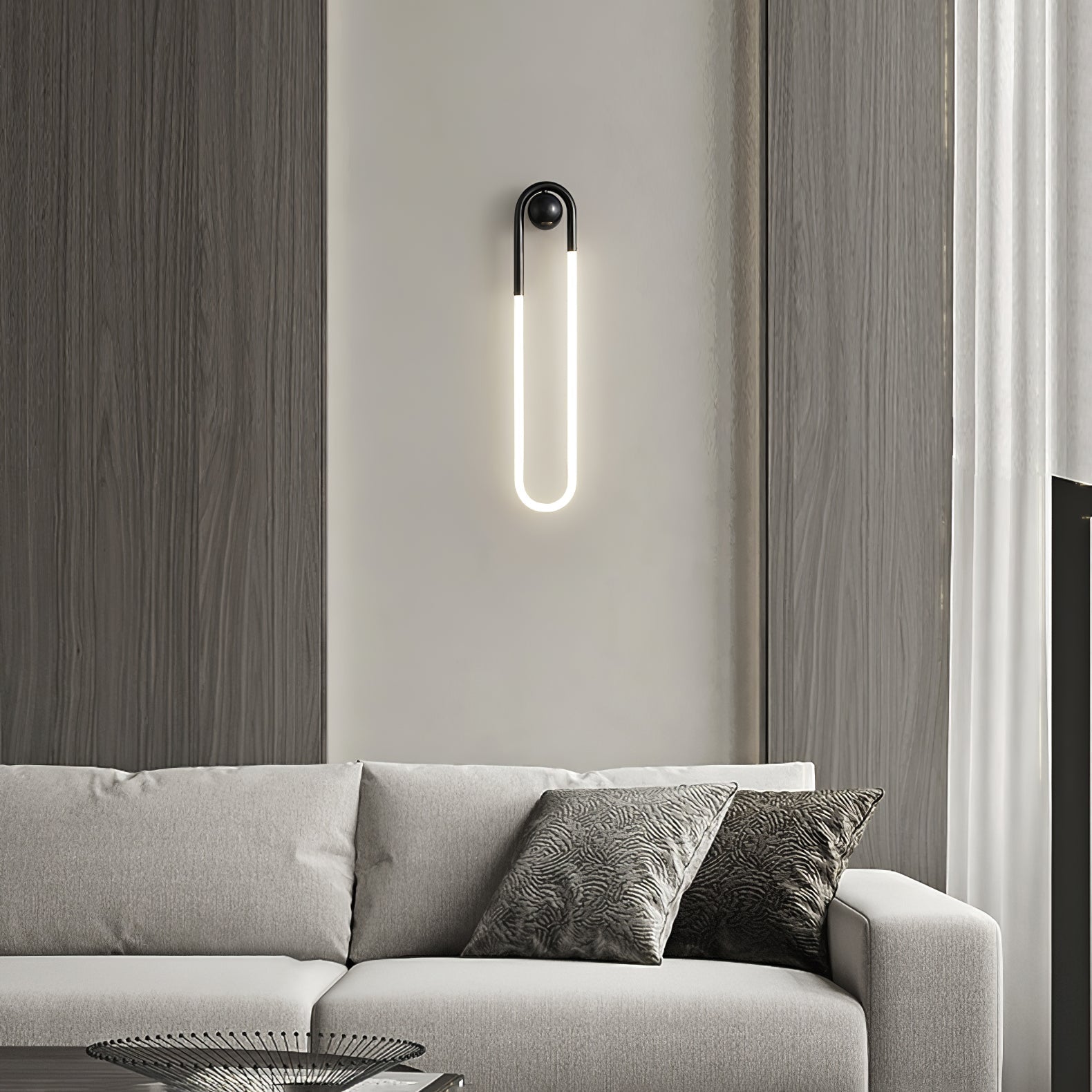 Vertikale LED-Wandleuchte