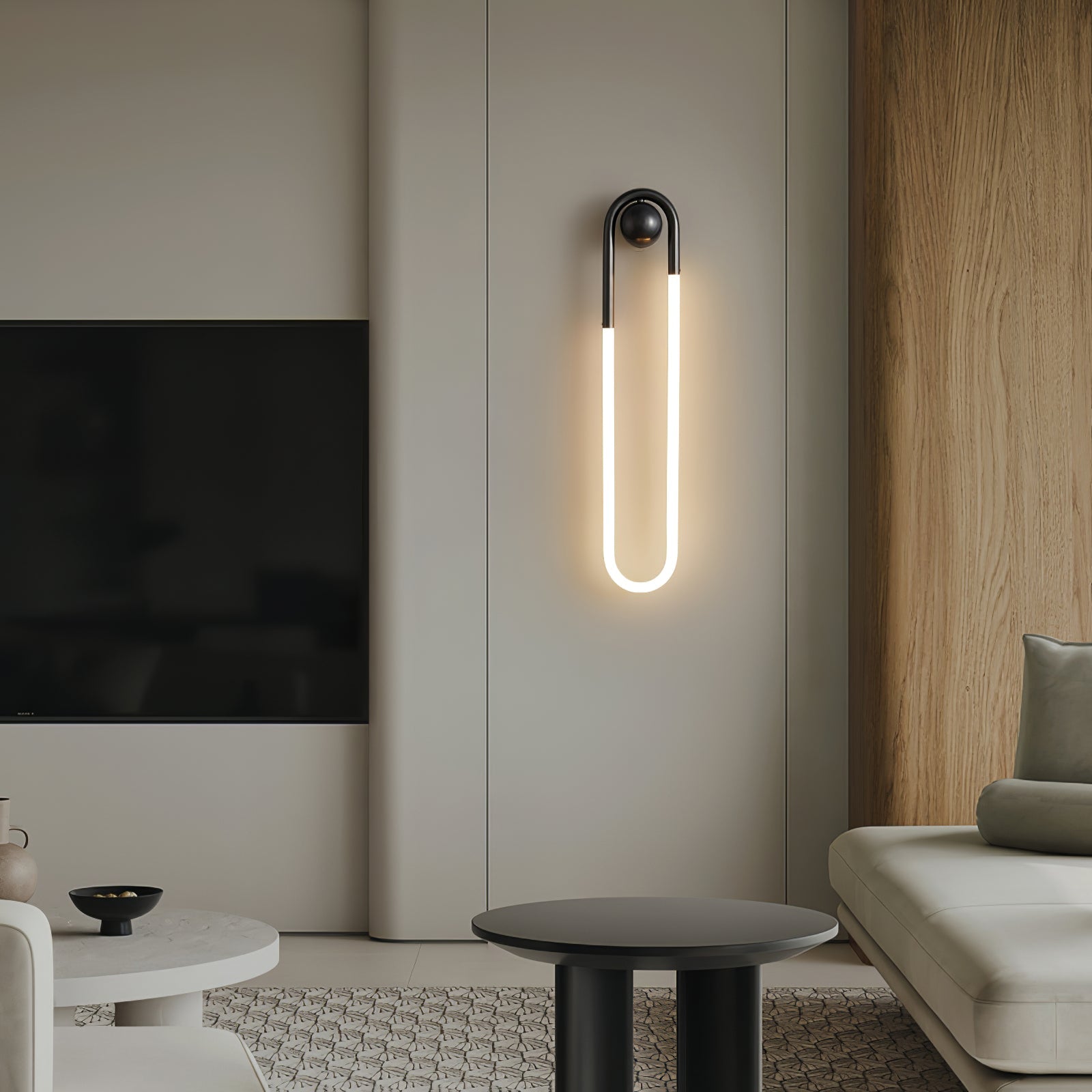 Vertikale LED-Wandleuchte