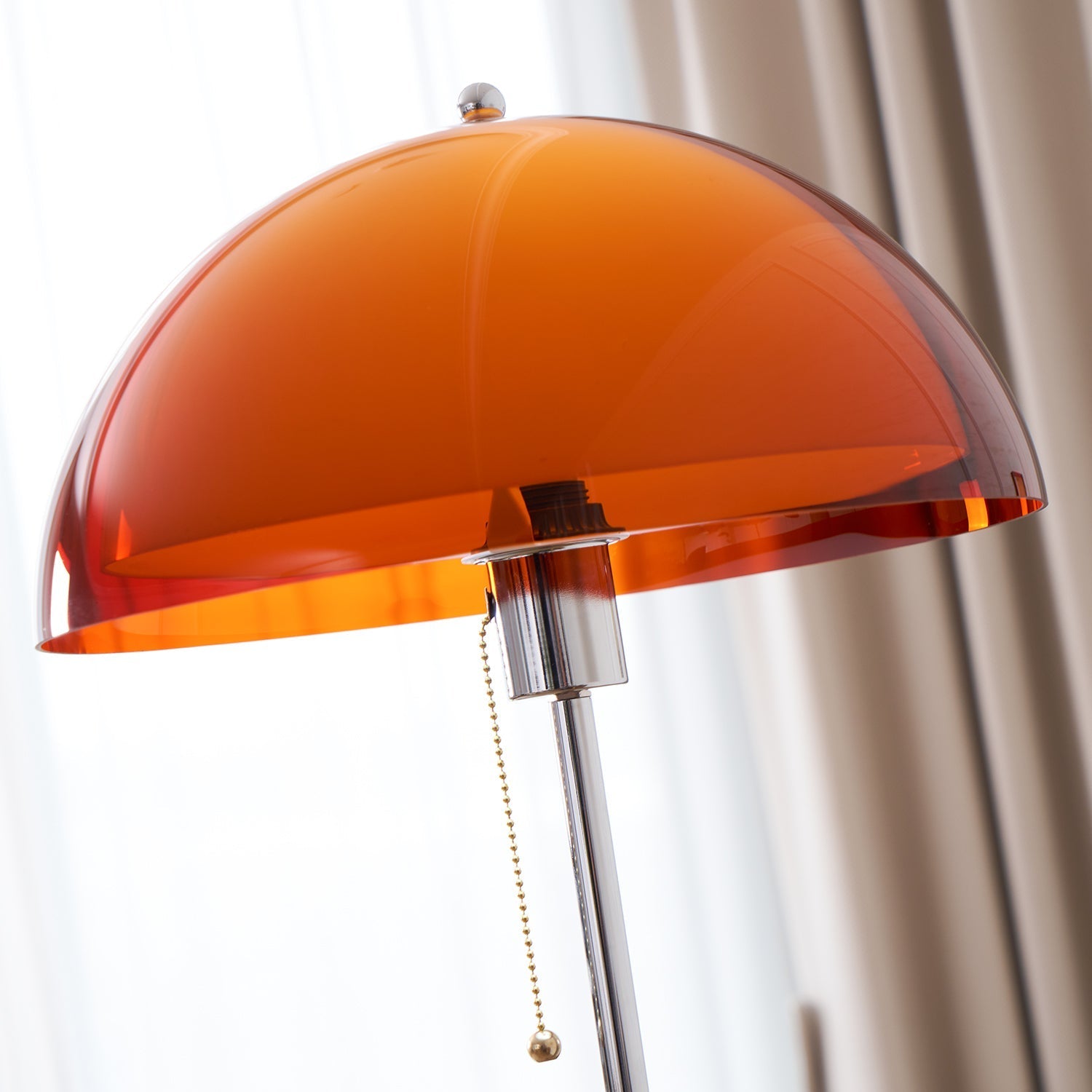 Glas-Schirm-Dom-Stehlampe