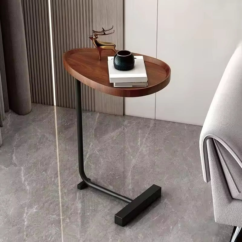 C-förmiger mobiler Beistelltisch