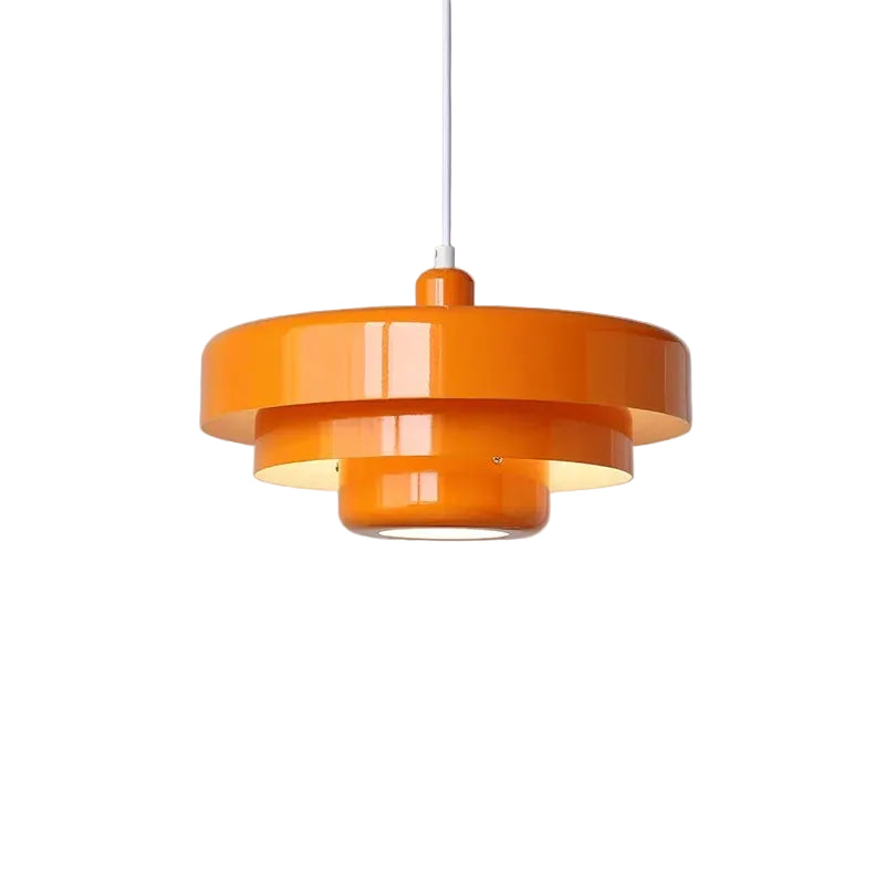 Geometrische Deckenpendelleuchte mit LED