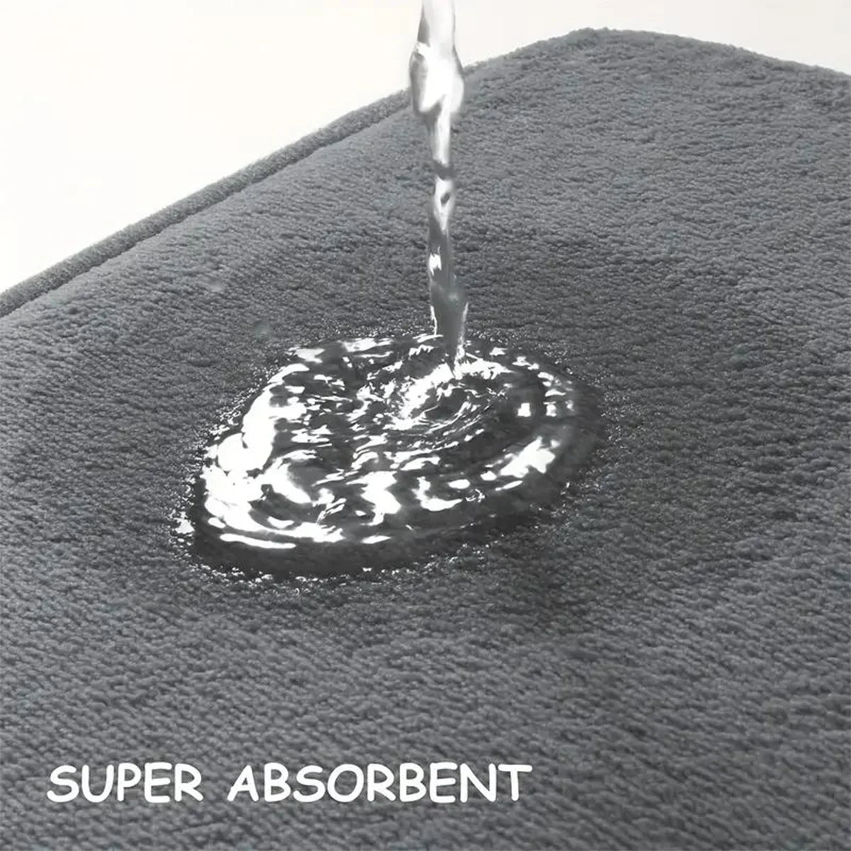 Absorbierende Rutschfeste Badematte