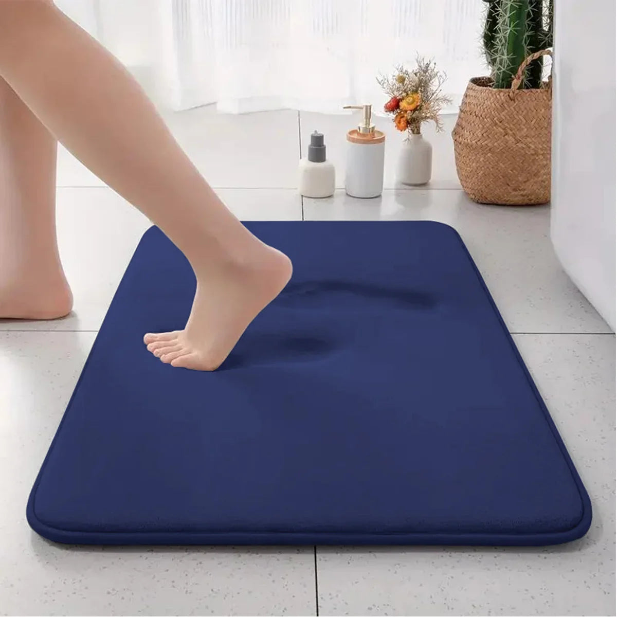 Absorbierende Rutschfeste Badematte
