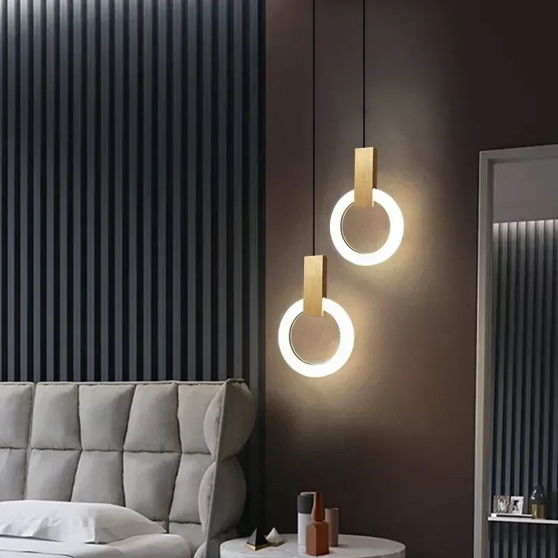 LED Ring Pendelleuchte