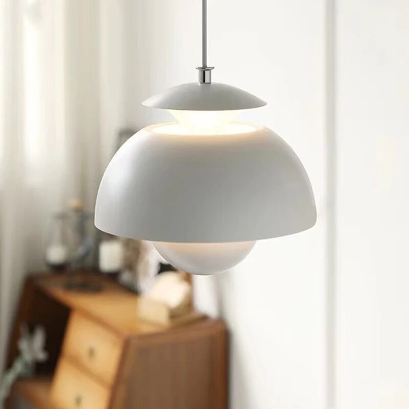 Hängeleuchte in Form eines Blumentopfs | LED