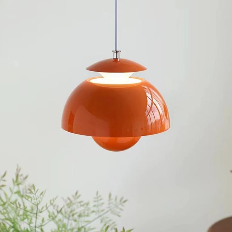 Hängeleuchte in Form eines Blumentopfs | LED