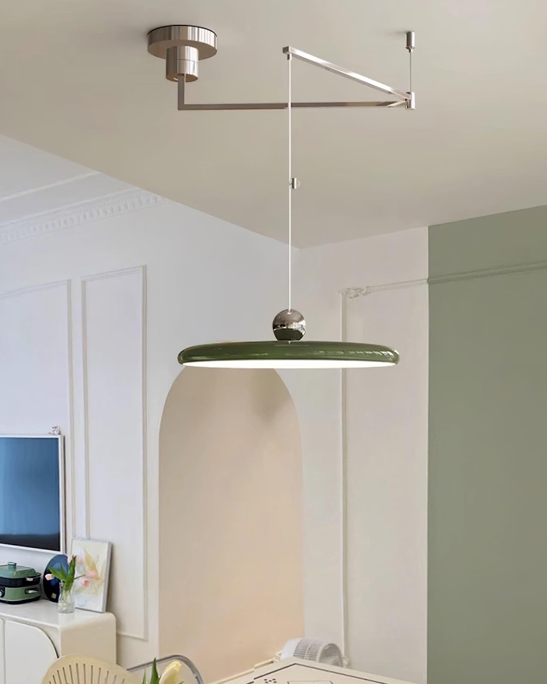 LED-Pendelleuchte zur flächenbündigen Montage