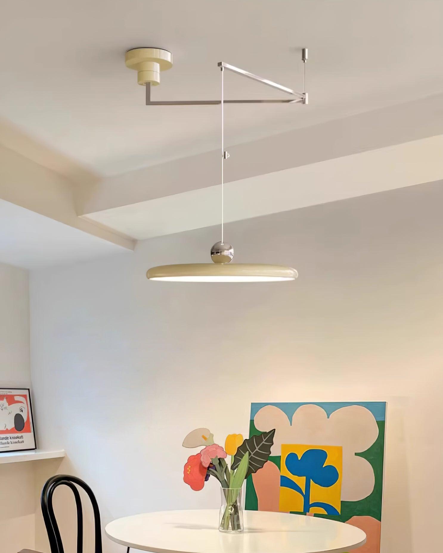 LED-Pendelleuchte zur flächenbündigen Montage