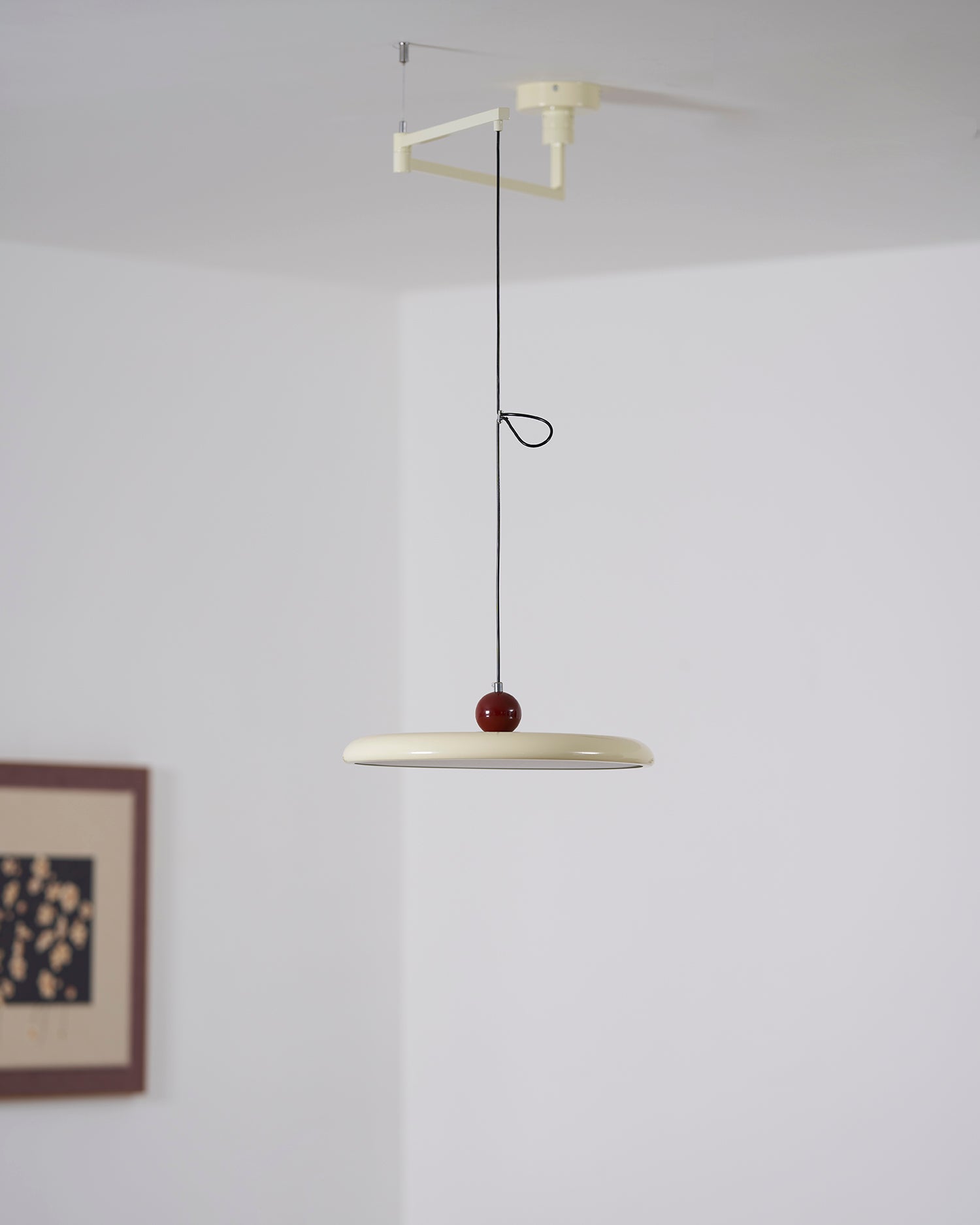 LED-Pendelleuchte zur flächenbündigen Montage