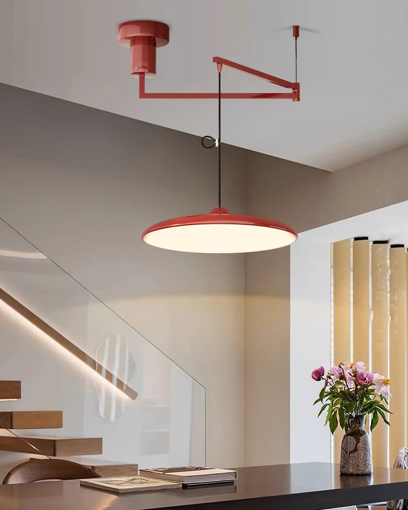 LED-Pendelleuchte zur flächenbündigen Montage
