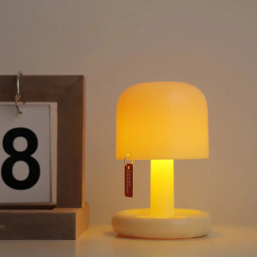 Pilzförmige kabellose Tischlampe