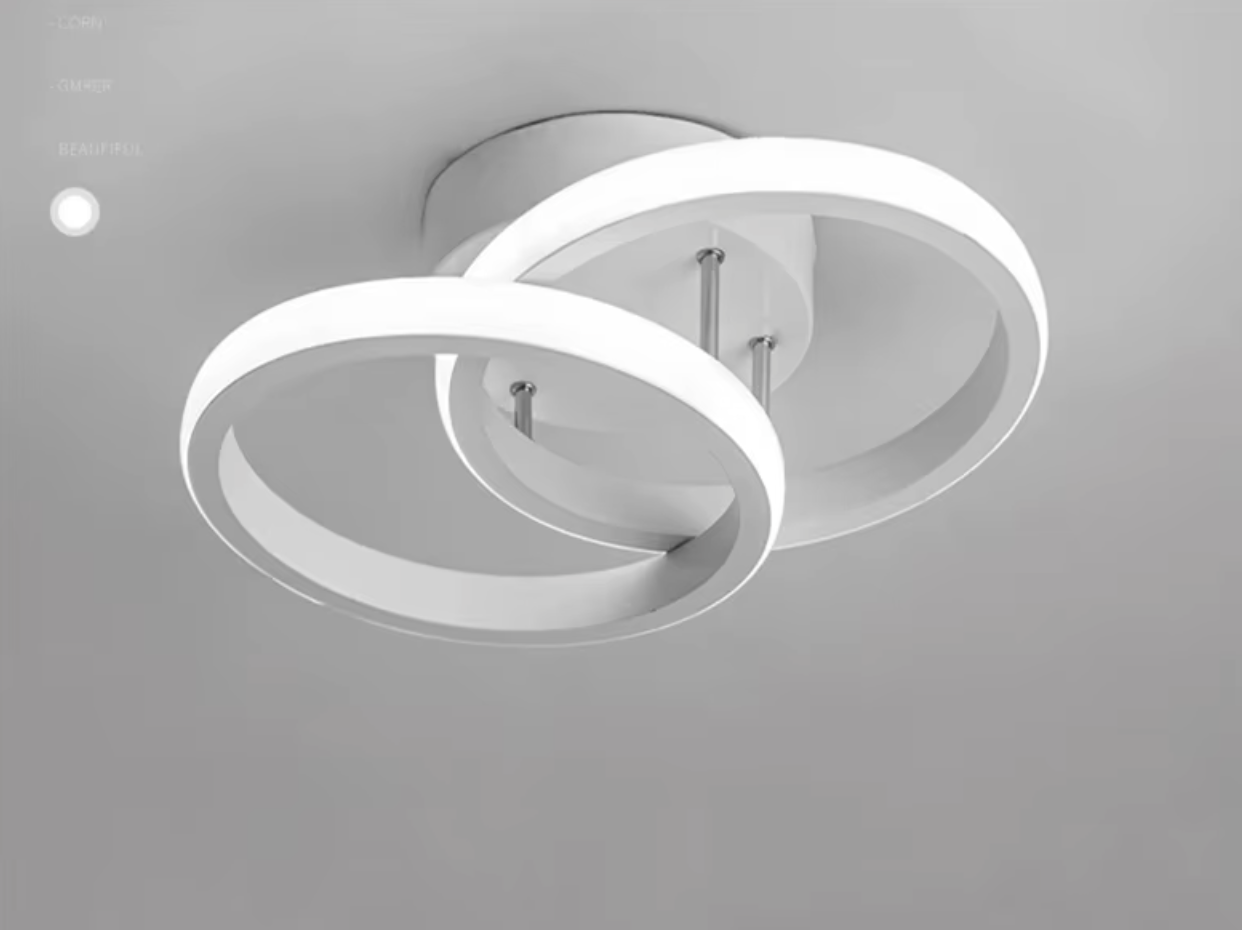 Deckenleuchte mit geometrischem Design