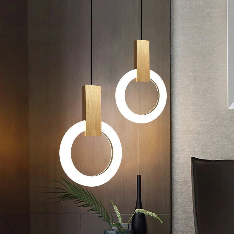 LED Ring Pendelleuchte