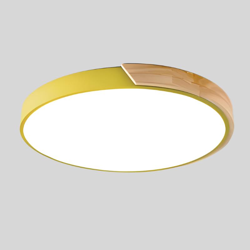 Holz-Deckenleuchte | LED