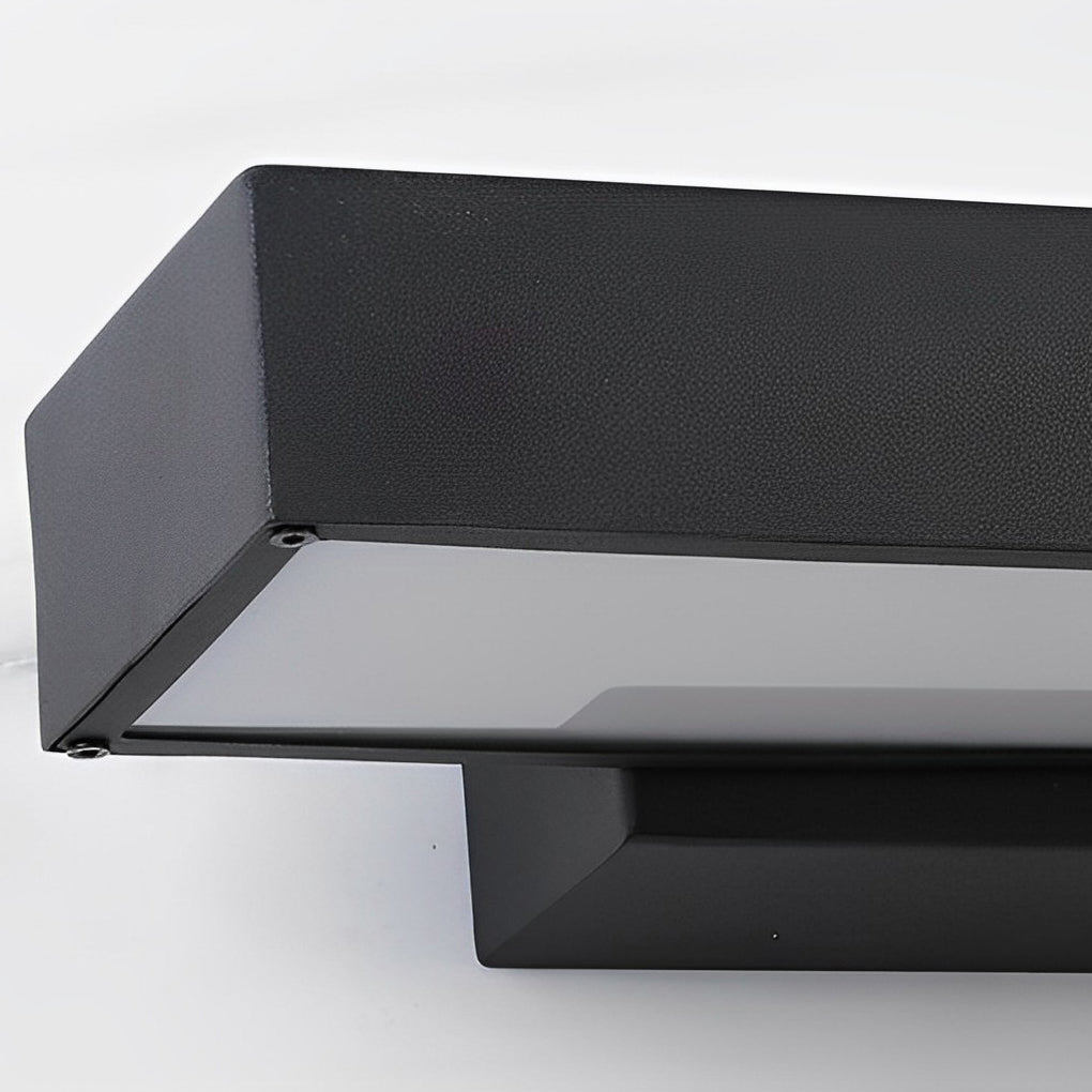 Lineare rechteckige LED-Wandleuchte