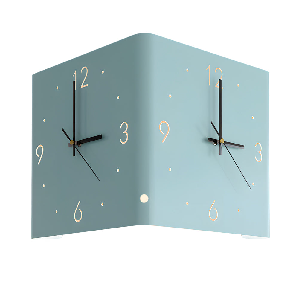 Wanduhr Lampe Quadrat Hinterleuchtet