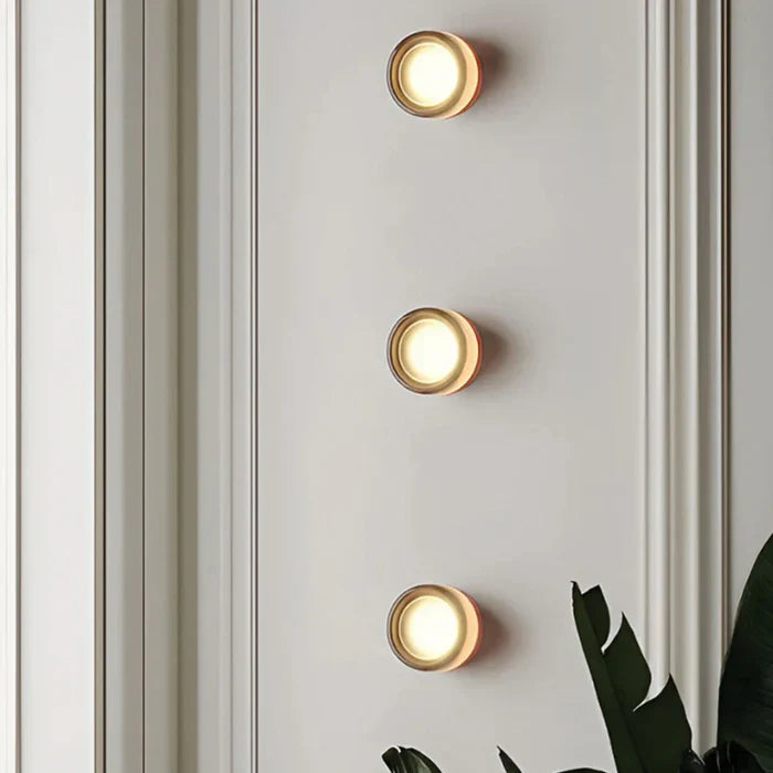 Wandmontierte Lampe für Innenräume