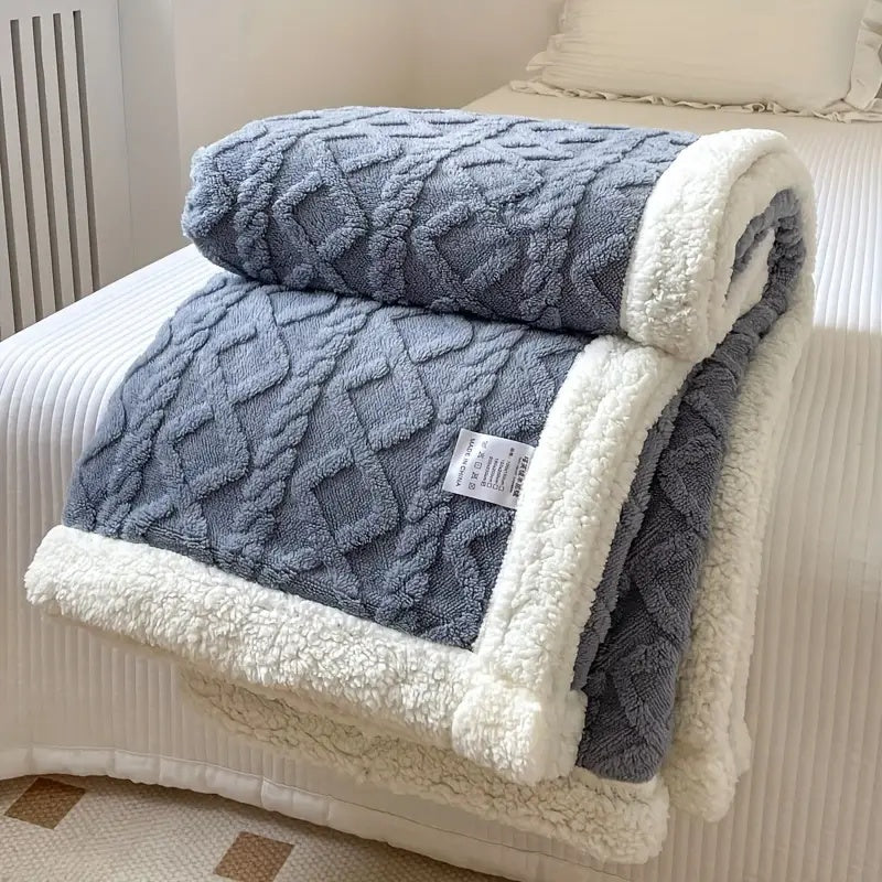 Sherpa-Kuscheldecke